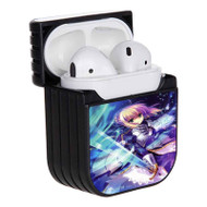 Onyourcases Saber Fate Stay Night Custom AirPods Case Cover Apple AirPods Gen 1 AirPods Gen 2 AirPods Pro Hard Skin Protective Cover New Sublimation Cases