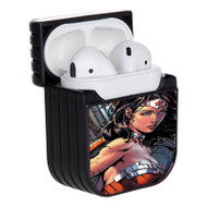 Onyourcases Wonder Woman Shield and Arrow Custom AirPods Case Cover Apple AirPods Gen 1 AirPods Gen 2 AirPods Pro Hard Skin Protective Cover New Sublimation Cases
