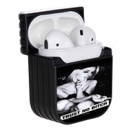 Onyourcases 2 Pac Shakur Trust No Bitch Custom AirPods Case Cover Best Apple AirPods Gen 1 AirPods Gen 2 AirPods Pro Hard Skin Protective Cover Sublimation Cases