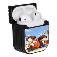 Onyourcases One Piece Ace and Luffy Custom AirPods Case Cover Best Apple AirPods Gen 1 AirPods Gen 2 AirPods Pro Hard Skin Protective Cover Sublimation Cases