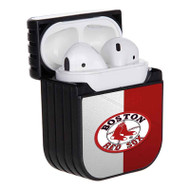 Onyourcases Boston Red Sox MLB Custom AirPods Case Cover Best of Apple AirPods Gen 1 AirPods Gen 2 AirPods Pro Hard Skin Protective Cover Sublimation Cases