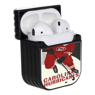 Onyourcases Carolina Hurricanes NHL Custom AirPods Case Cover Best of Apple AirPods Gen 1 AirPods Gen 2 AirPods Pro Hard Skin Protective Cover Sublimation Cases