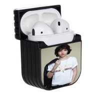 Onyourcases Finn Wolfhard Arts Custom AirPods Case Cover Best of Apple AirPods Gen 1 AirPods Gen 2 AirPods Pro Hard Skin Protective Cover Sublimation Cases