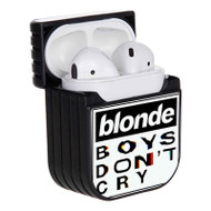 Onyourcases Frank Ocean Blonde Boys Don t Cry Custom AirPods Case Cover Apple AirPods Gen 1 AirPods Gen 2 AirPods Pro Best Hard Skin Protective Cover Sublimation Cases