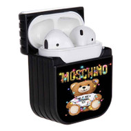 Onyourcases Moschino Custom AirPods Case Cover Apple AirPods Gen 1 AirPods Gen 2 AirPods Pro Best Hard Skin Protective Cover Sublimation Cases
