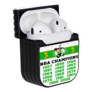 Onyourcases Champions Boston Celtics NBA Custom AirPods Case Cover Apple AirPods Gen 1 AirPods Gen 2 AirPods Pro Best New Hard Skin Protective Cover Sublimation Cases