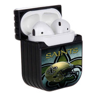 Onyourcases New Orleans Saints NFL Custom AirPods Case Cover Apple AirPods Gen 1 AirPods Gen 2 AirPods Pro Best New Hard Skin Protective Cover Sublimation Cases