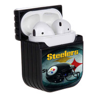 Onyourcases Pittsburgh Steelers NFL Custom AirPods Case Cover Apple AirPods Gen 1 AirPods Gen 2 AirPods Pro Best New Hard Skin Protective Cover Sublimation Cases