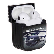 Onyourcases Seattle Seahawks NFL Custom AirPods Case Cover Apple AirPods Gen 1 AirPods Gen 2 AirPods Pro Best New Hard Skin Protective Cover Sublimation Cases