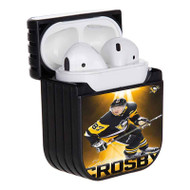 Onyourcases Sidney Crosby Pittsburgh Penguins NHL Custom AirPods Case Cover Apple AirPods Gen 1 AirPods Gen 2 AirPods Pro Best New Hard Skin Protective Cover Sublimation Cases