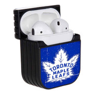 Onyourcases Toronto Maple Leafs NHL Custom AirPods Case Cover Apple AirPods Gen 1 AirPods Gen 2 AirPods Pro Best New Hard Skin Protective Cover Sublimation Cases