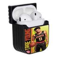Onyourcases Trae Young Atlanta Hawks NBA Custom AirPods Case Cover Apple AirPods Gen 1 AirPods Gen 2 AirPods Pro Best New Hard Skin Protective Cover Sublimation Cases
