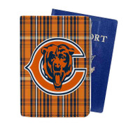 Onyourcases Chicago Bears NFL Custom Passport Wallet Case With Credit Card Holder Awesome Personalized PU Leather Travel Trip Vacation Baggage Cover
