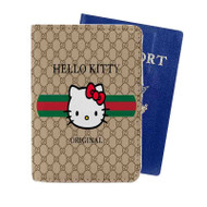 Onyourcases Hello Kitty Gucci Custom Passport Wallet Case With Credit Card Holder Awesome Personalized PU Leather Travel Trip Vacation Baggage Cover