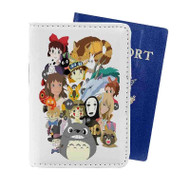 Onyourcases Studio Ghibli 2 Art Custom Passport Wallet Case With Credit Card Holder Awesome Personalized PU Leather Travel Trip Vacation Baggage Cover