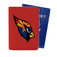 Onyourcases Arizona Cardinals NFL Art Custom Passport Wallet Case With Credit Card Holder Awesome Personalized PU Leather Travel Trip Vacation Baggage Cover