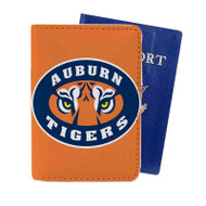 Onyourcases Auburn Tigers Custom Passport Wallet Case With Credit Card Holder Awesome Personalized PU Leather Travel Trip Vacation Baggage Cover