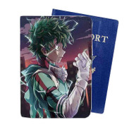 Onyourcases Boku no Hero Academia Custom Passport Wallet Case With Credit Card Holder Awesome Personalized PU Leather Travel Trip Vacation Baggage Cover
