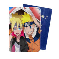 Onyourcases Boruto and Naruto Custom Passport Wallet Case With Credit Card Holder Awesome Personalized PU Leather Travel Trip Vacation Baggage Cover
