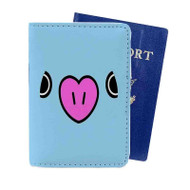 Onyourcases BT21 Mang Custom Passport Wallet Case With Credit Card Holder Awesome Personalized PU Leather Travel Trip Vacation Baggage Cover