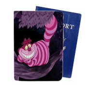 Onyourcases Cheshire Cat Disney Custom Passport Wallet Case With Credit Card Holder Awesome Personalized PU Leather Travel Trip Vacation Baggage Cover