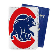 Onyourcases Chicago Cubs Custom Passport Wallet Case With Credit Card Holder Awesome Personalized PU Leather Travel Trip Vacation Baggage Cover
