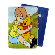 Onyourcases Christopher Robin Winnie the Pooh s Adventures 2 Custom Passport Wallet Case With Credit Card Holder Awesome Personalized PU Leather Travel Trip Vacation Baggage Cover
