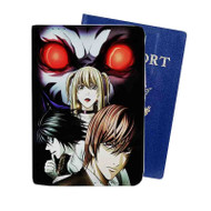 Onyourcases Death Note Anime Custom Passport Wallet Case With Credit Card Holder Awesome Personalized PU Leather Travel Trip Vacation Baggage Cover