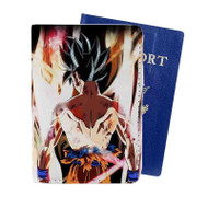 Onyourcases Goku Dragon Ball Super Custom Passport Wallet Case With Credit Card Holder Awesome Personalized PU Leather Travel Trip Vacation Baggage Cover
