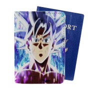 Onyourcases Goku Ultra Instinct Mastered Custom Passport Wallet Case With Credit Card Holder Awesome Personalized PU Leather Travel Trip Vacation Baggage Cover