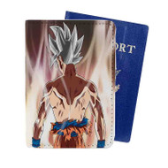 Onyourcases Goku Ultra Instinct Mastered Dragon Ball Super Custom Passport Wallet Case With Credit Card Holder Awesome Personalized PU Leather Travel Trip Vacation Baggage Cover