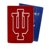 Onyourcases Indiana Hoosiers Custom Passport Wallet Case With Credit Card Holder Awesome Personalized PU Leather Travel Trip Vacation Baggage Cover