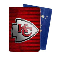 Onyourcases Kansas City Chiefs NFL Custom Passport Wallet Case With Credit Card Holder Awesome Personalized PU Leather Travel Trip Vacation Baggage Cover