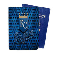 Onyourcases Kansas City Royals MLB Custom Passport Wallet Case With Credit Card Holder Awesome Personalized PU Leather Travel Trip Vacation Baggage Cover