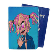 Onyourcases Lil Pump Gucci Gang Art Custom Passport Wallet Case With Credit Card Holder Awesome Personalized PU Leather Travel Trip Vacation Baggage Cover