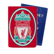 Onyourcases Liverpool FC Custom Passport Wallet Case With Credit Card Holder Awesome Personalized PU Leather Travel Trip Vacation Baggage Cover
