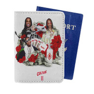 Onyourcases Migos Culture II Custom Passport Wallet Case With Credit Card Holder Awesome Personalized PU Leather Travel Trip Vacation Baggage Cover