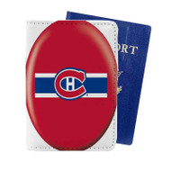 Onyourcases Montreal Canadiens NHL Custom Passport Wallet Case With Credit Card Holder Awesome Personalized PU Leather Travel Trip Vacation Baggage Cover