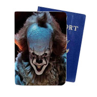 Onyourcases Pennywise IT Custom Passport Wallet Case With Credit Card Holder Awesome Personalized PU Leather Travel Trip Vacation Baggage Cover
