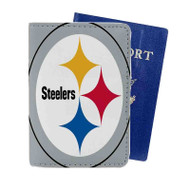 Onyourcases Pittsburgh Steelers NFL Custom Passport Wallet Case With Credit Card Holder Awesome Personalized PU Leather Travel Trip Vacation Baggage Cover
