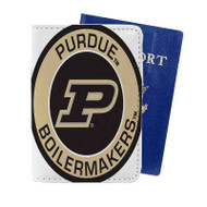 Onyourcases Purdue Boilermakers Custom Passport Wallet Case With Credit Card Holder Awesome Personalized PU Leather Travel Trip Vacation Baggage Cover