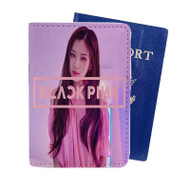 Onyourcases rose blackpink Custom Passport Wallet Case With Credit Card Holder Awesome Personalized PU Leather Travel Trip Vacation Baggage Cover