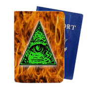 Onyourcases Shane Dawson Illuminati Custom Passport Wallet Case With Credit Card Holder Awesome Personalized PU Leather Travel Trip Vacation Baggage Cover