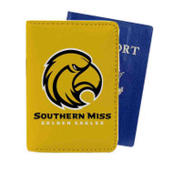 Onyourcases Southern Miss Golden Eagles Custom Passport Wallet Case With Credit Card Holder Awesome Personalized PU Leather Travel Trip Vacation Baggage Cover