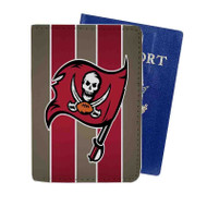Onyourcases Tampa Bay Buccaneers NFL Custom Passport Wallet Case With Credit Card Holder Awesome Personalized PU Leather Travel Trip Vacation Baggage Cover
