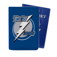 Onyourcases Tampa Bay Lightning NHL Art Custom Passport Wallet Case With Credit Card Holder Awesome Personalized PU Leather Travel Trip Vacation Baggage Cover