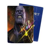 Onyourcases Thanos The Avengers Infinity War Custom Passport Wallet Case With Credit Card Holder Awesome Personalized PU Leather Travel Trip Vacation Baggage Cover