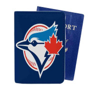 Onyourcases Toronto Blue Jays MLB Custom Passport Wallet Case With Credit Card Holder Awesome Personalized PU Leather Travel Trip Vacation Baggage Cover