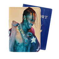 Onyourcases Travis Scott Custom Passport Wallet Case With Credit Card Holder Awesome Personalized PU Leather Travel Trip Vacation Baggage Cover