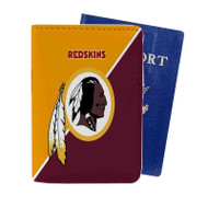 Onyourcases Washington Redskins NFL Custom Passport Wallet Case With Credit Card Holder Awesome Personalized PU Leather Travel Trip Vacation Baggage Cover